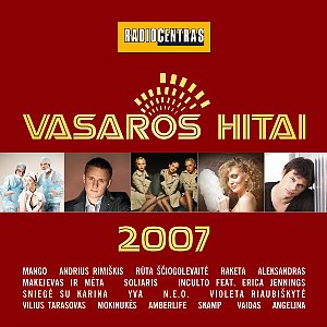 Albumo Radiocentras - Vasaros hitai 2007 viršelis